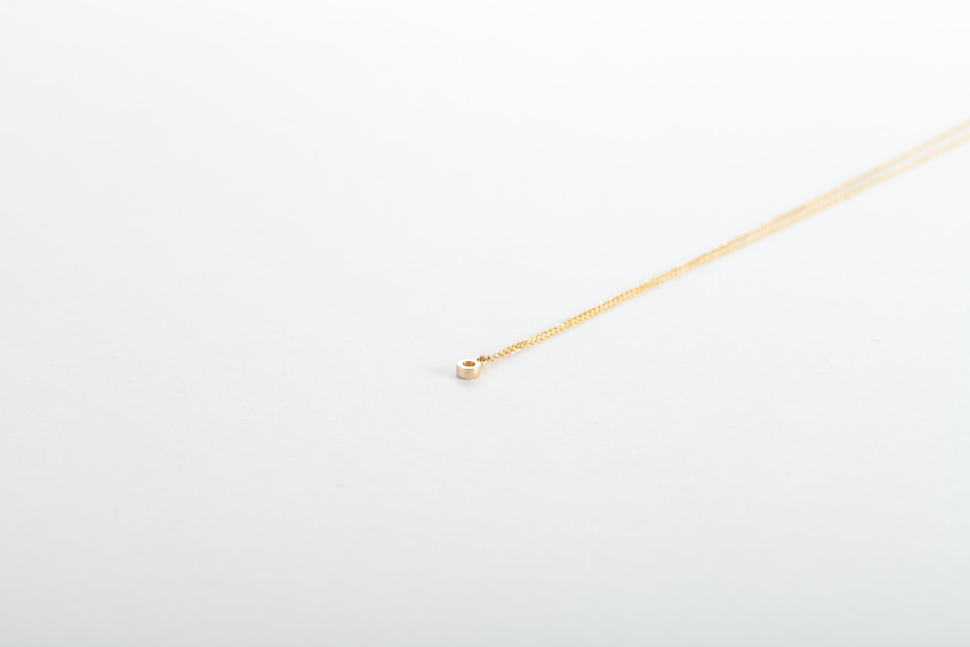 Period Necklace - 句号项链 - aurumspeak