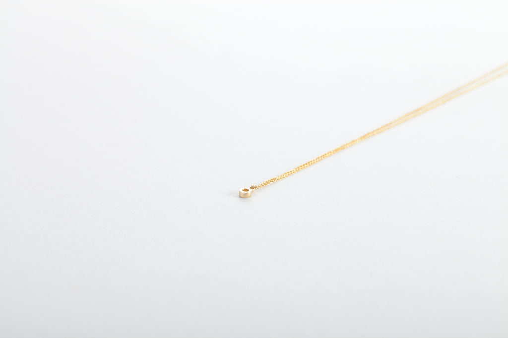 Period Necklace - 句号项链 - aurumspeak