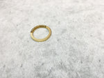 Wire Spring Gold Bar Ring - 弹簧金条戒指 - aurumspeak