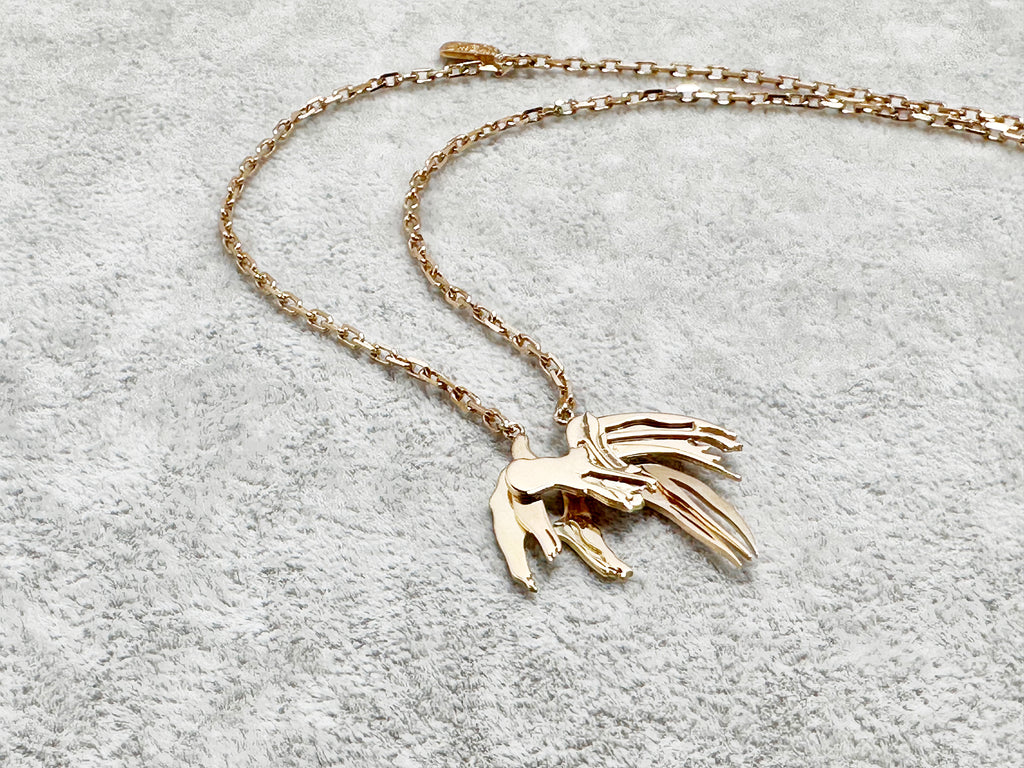 "Bamboo" Special Edition Necklace for the 'Entanglement' Art Exhibition - 竹《缠》艺术展特别款