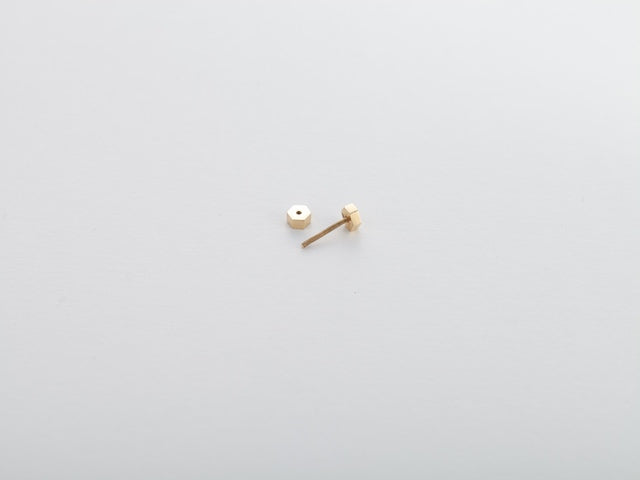 Gold Bolt Earrings - 金螺丝耳钉