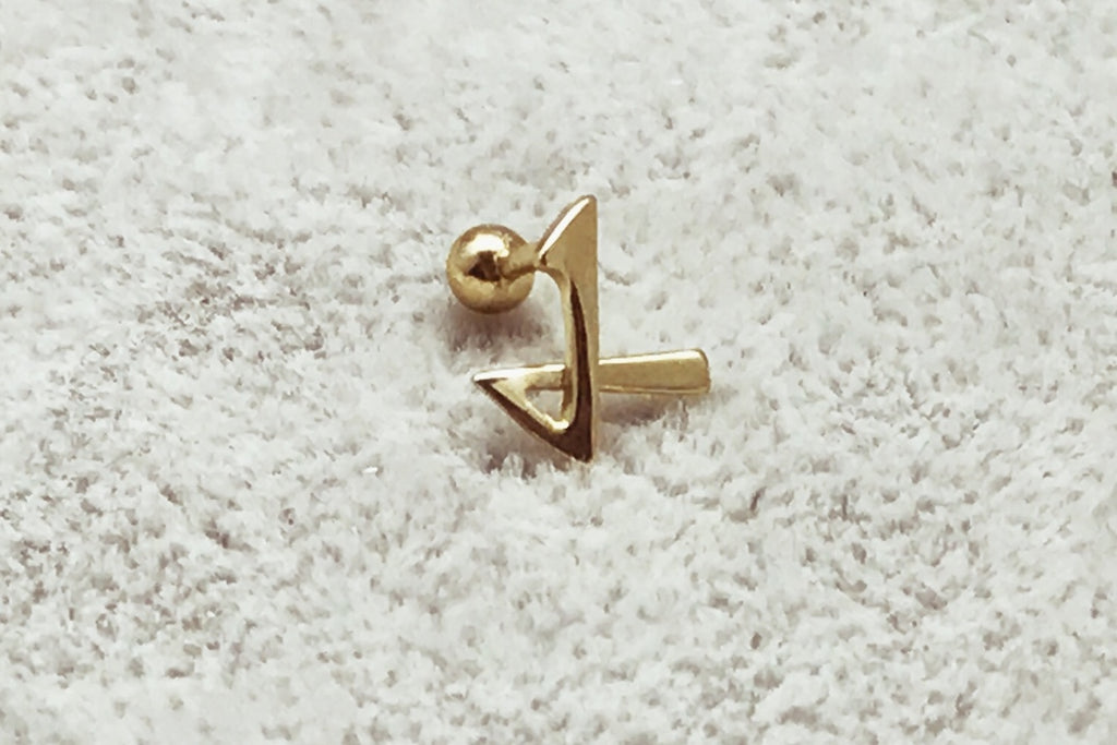 The ear stud for Liz - Liz的耳钉 - aurumspeak