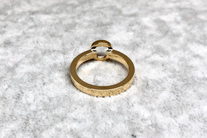 Gem-free Small Round Ring - 无宝石系列圆形小戒指 - aurumspeak