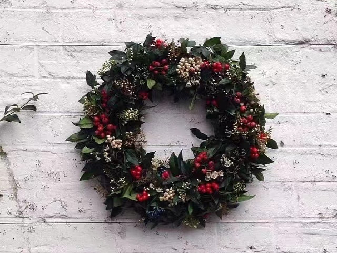 2021 Geometric Christmas Wreath Ring - 2021圣诞几何花环戒指