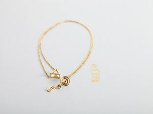 18K Gold Diamond Necklace - 18K金钻石项链
