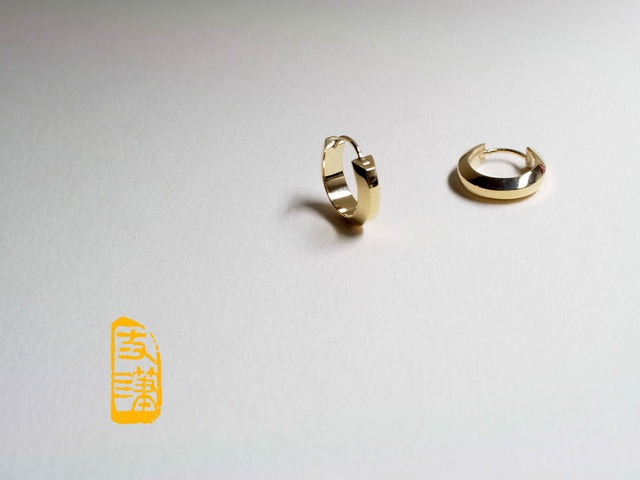 Gold Bar Earring (Small) - 金条耳环 ( 小号 ）