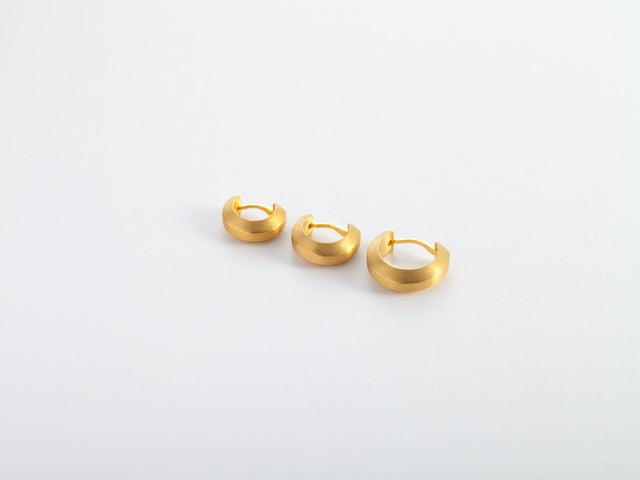 Gold Bar Earring (Medium) - 金条耳环 ( 中号 ）