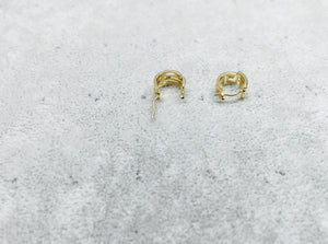 Clue Pattern Earring (Pair Set) - 线索耳环（一对） - aurumspeak
