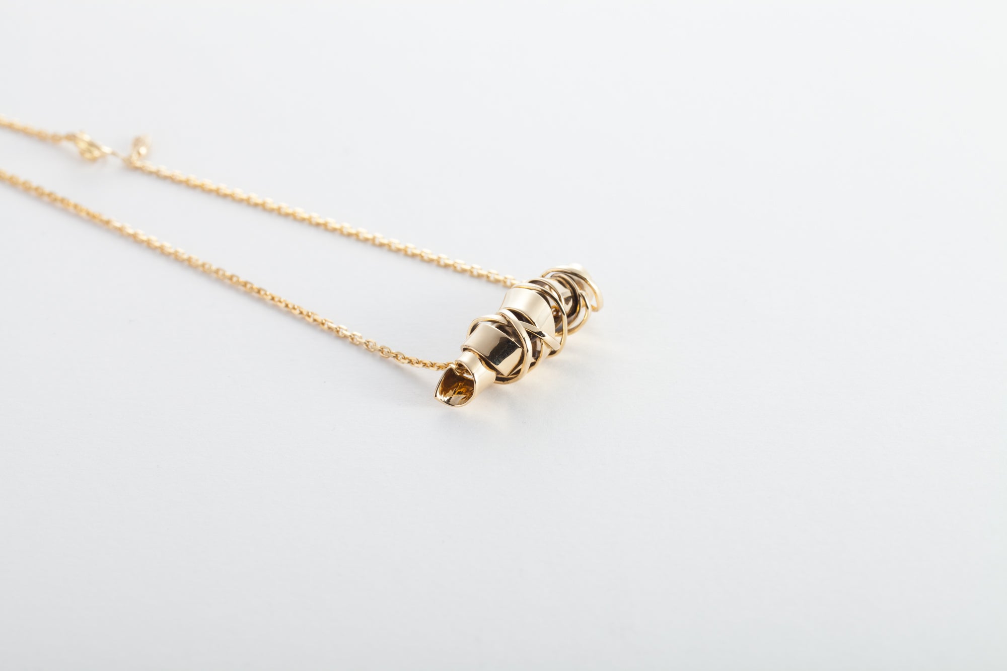 Layered Necklace,18K Gold - 层项链,18K金 - aurumspeak