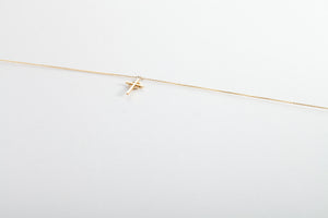 Cross Necklace,18K Gold - 东正项链,18K金 - aurumspeak