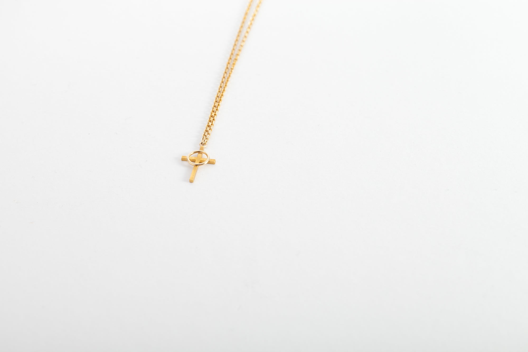 Cross Necklace,24K Gold - 东正项链,24K金 - aurumspeak