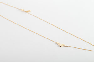 Liquid Shape Necklace - 滩项链 - aurumspeak