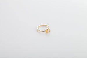 Square Diamond Ring - 正方形钻石戒指 - aurumspeak
